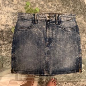 Jean Mini Skirt